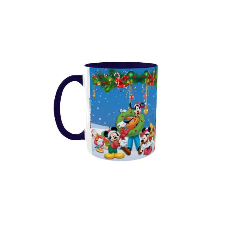 Mickey mouse christmas, cana ceramica, 330ml, model cgs1770